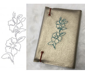 Stickdatei - Garden Flowers Lineart 10 Clematis